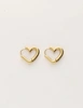 My Jewellery Earring heart hoops MJ10395