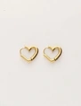 My Jewellery Earring heart hoops MJ10395